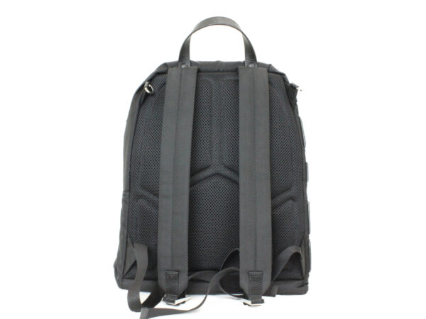 imgrc0076259778 Prada Backpack Nylon Leather Black