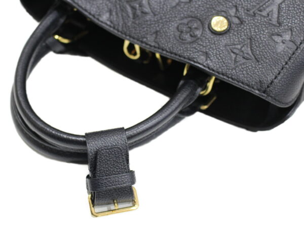 imgrc0076271054 Louis Vuitton Montaigne BB Handbag Empreinte Black