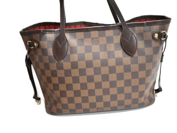 imgrc0076299779 Louis Vuitton Neverfull PM Tote Bag Damier Ebene Brown