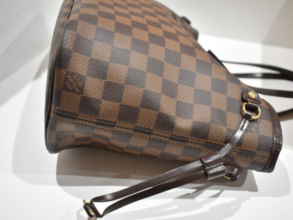 imgrc0076299780 Louis Vuitton Neverfull PM Tote Bag Damier Ebene Brown