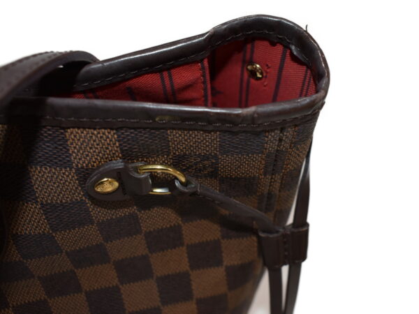 imgrc0076299799 Louis Vuitton Neverfull PM Tote Bag Damier Ebene Brown