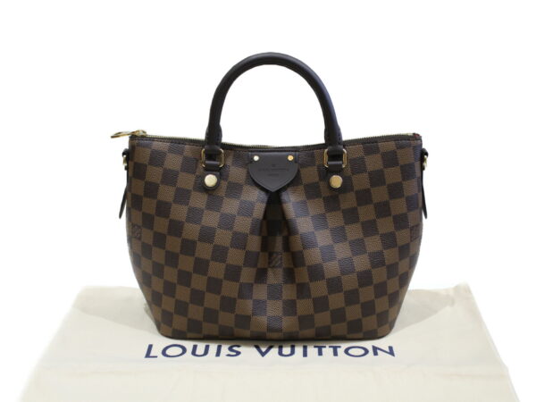 imgrc0076308917 Louis Vuitton Sienna PM Shoulder Bag Damier Brown