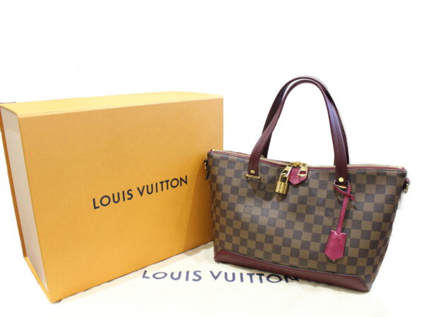 imgrc0076353098 Louis Vuitton Fuchsia Tote Bag Damier Ebene Brown