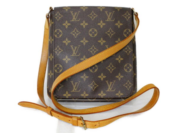 imgrc0076356266 Louis Vuitton Musette Salsa Long Shoulder Bag Monogram Brown