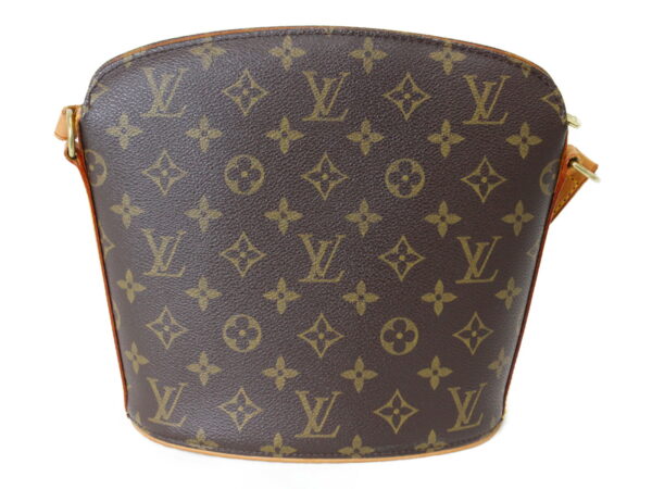 imgrc0076356896 Louis Vuitton Drouot Shoulder Bag Monogram Brown