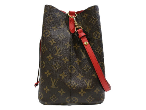 imgrc0076363367 Louis Vuitton Neo Noe Shoulder Bag Monogram Red