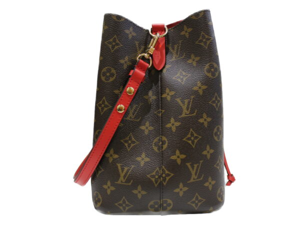 imgrc0076363368 Louis Vuitton Neo Noe Shoulder Bag Monogram Red