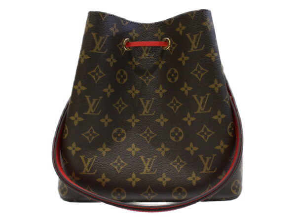 imgrc0076363369 Louis Vuitton Neo Noe Shoulder Bag Monogram Red