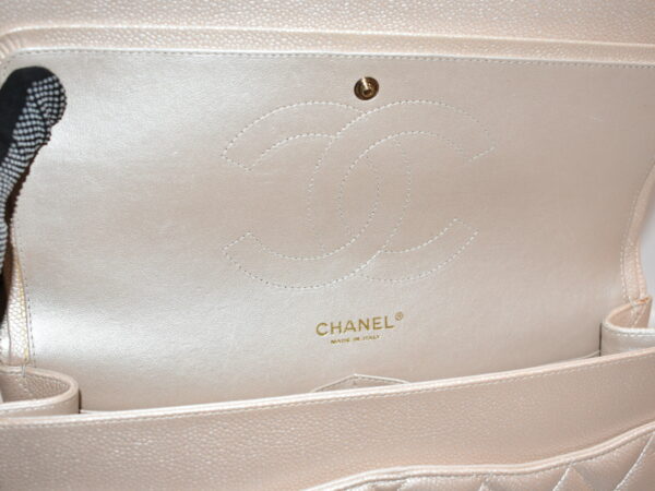 imgrc0076364728 Chanel Classic Grained Calfskin Handbag Champagne Pink