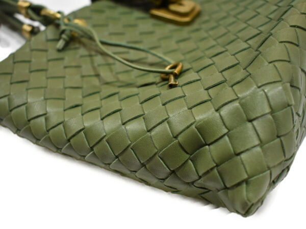 imgrc0076379096 Bottega Veneta Handbag Leather Green