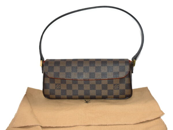 imgrc0076384315 Louis Vuitton Recoleta Handbag Damier Ebene Brown