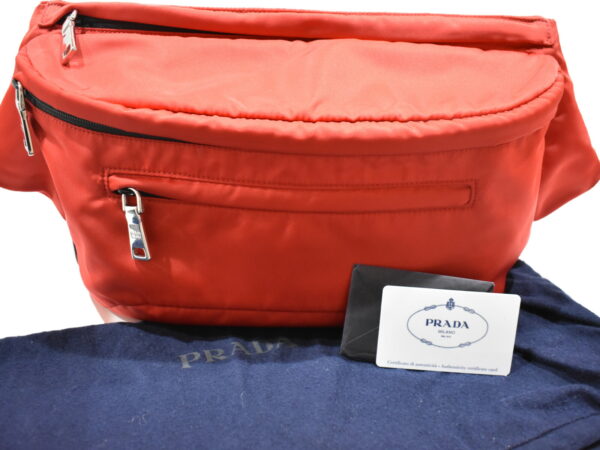 imgrc0076388028 Prada Body Bag Nylon Red