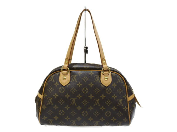 imgrc0076419758 Louis Vuitton Montorgueil PM Tote Bag Monogram Brown