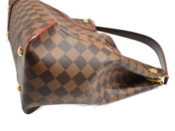 imgrc0076555742 Louis Vuitton Kaisa Hobo Shoulder Bag Damier Ebene Red