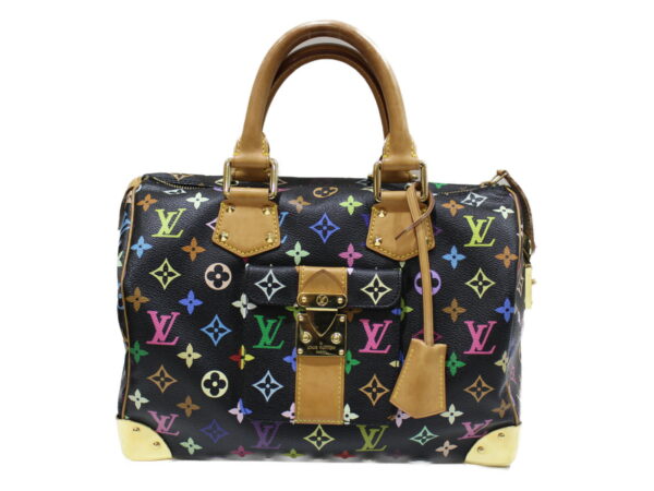 imgrc0076622345 Louis Vuitton Speedy 30 Handbag Multicolor Black