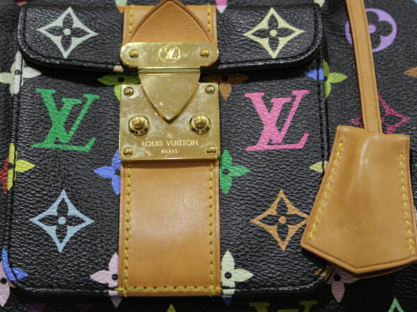 imgrc0076622355 Louis Vuitton Speedy 30 Handbag Multicolor Black