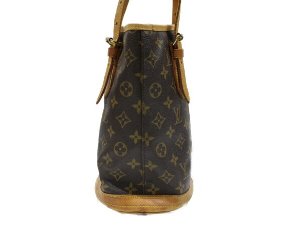 imgrc0076651457 Louis Vuitton Bucket PM Tote Bag Monogram Brown