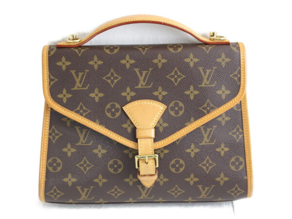 imgrc0076664337 Louis Vuitton Bel Air 2Way Bag Monogram Canvas Brown