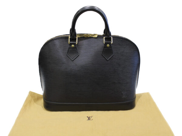 imgrc0076664807 Louis Vuitton Alma Epi Noir Handbag Shoulder Bag