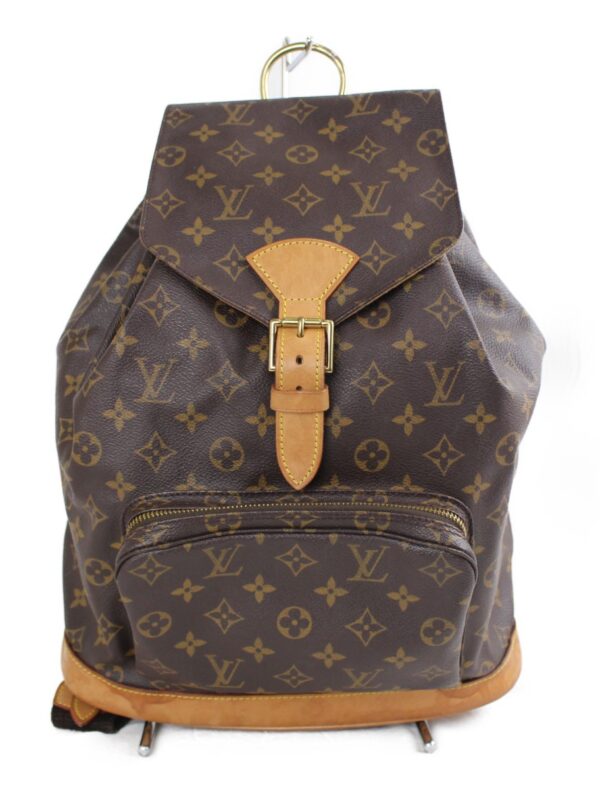 imgrc0076673443 Louis Vuitton Montsouris Gm Backpack Monogram Canvas Brown