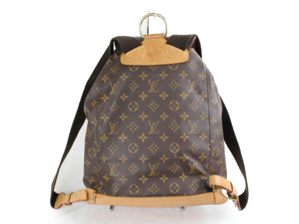 imgrc0076673444 Louis Vuitton Montsouris Gm Backpack Monogram Canvas Brown