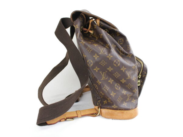 imgrc0076673445 Louis Vuitton Montsouris Gm Backpack Monogram Canvas Brown