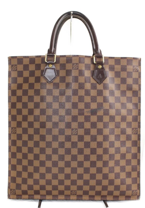 imgrc0076683616 Louis Vuitton Sac Plat Tote Bag Damier Ebene Brown