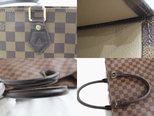 imgrc0076683623 Louis Vuitton Sac Plat Tote Bag Damier Ebene Brown