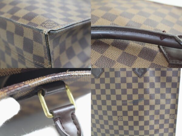 imgrc0076683624 Louis Vuitton Sac Plat Tote Bag Damier Ebene Brown