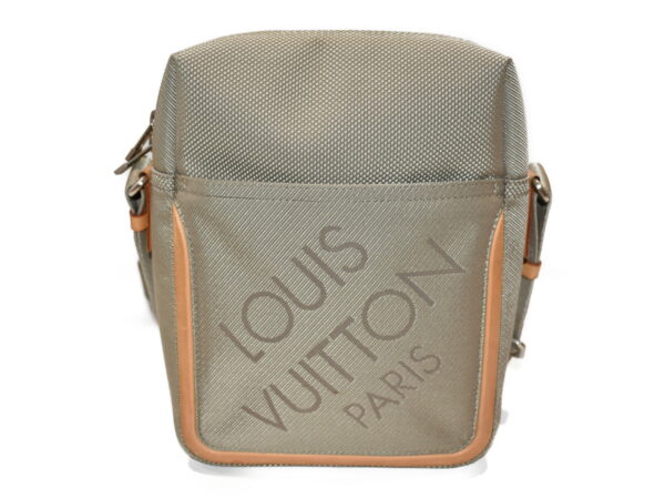 imgrc0076695394 Louis Vuitton Citadan Jean Canvas Shoulder Bag Khaki