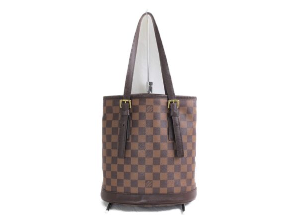 imgrc0076695740 Louis Vuitton Male Bucket Bag Damier Canvas Brown