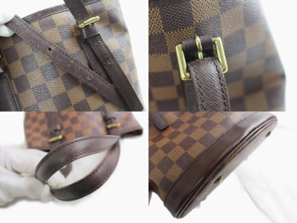 imgrc0076695747 Louis Vuitton Male Bucket Bag Damier Canvas Brown