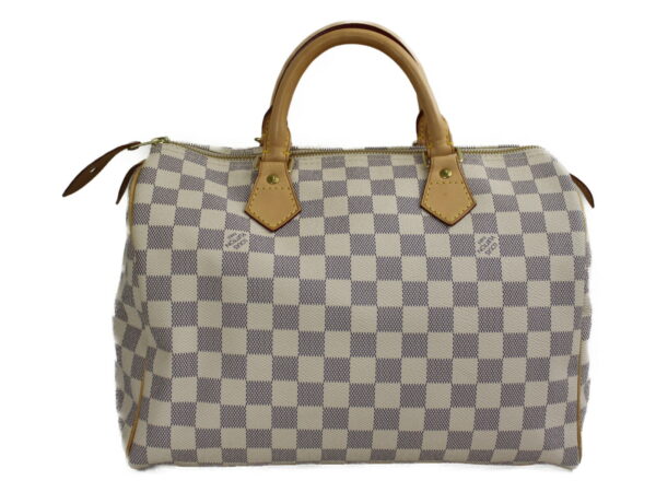 imgrc0076715668 Louis Vuitton Speedy 30 Damier Azur Handbag