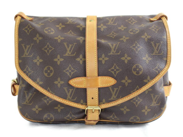 imgrc0076724744 Louis Vuitton Saumur 30 Shoulder Bag Monogram Brown