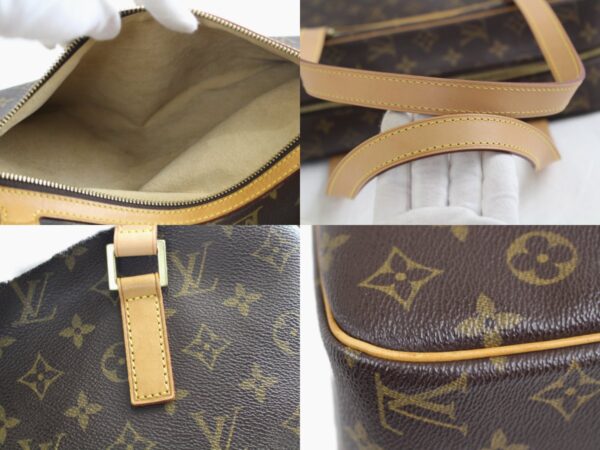 imgrc0076724944 Louis Vuitton Cite Gm Handbag Monogram Canvas Brown