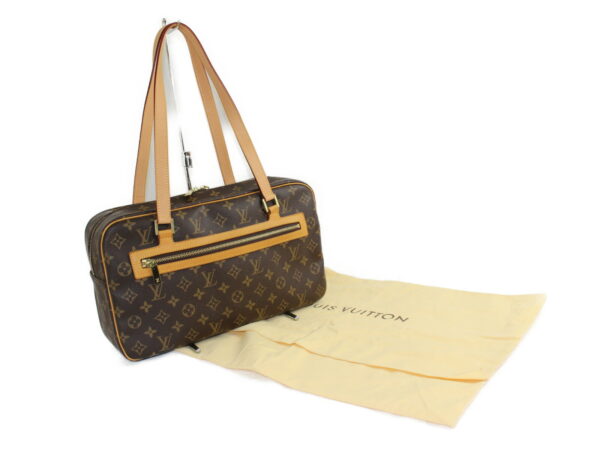 imgrc0076724945 Louis Vuitton Cite Gm Handbag Monogram Canvas Brown