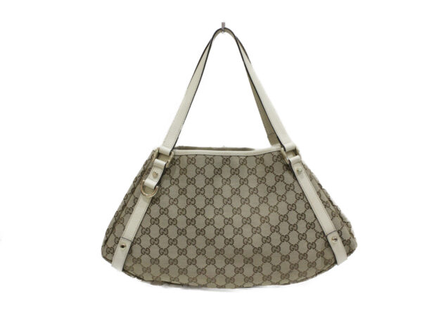 imgrc0076732381 Gucci GG Canvas Tote Bag Beige Ivory