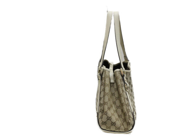 imgrc0076732382 Gucci GG Canvas Tote Bag Beige Ivory