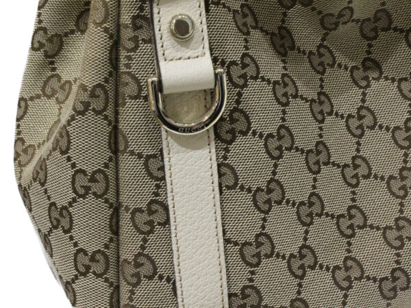 imgrc0076732390 Gucci GG Canvas Tote Bag Beige Ivory