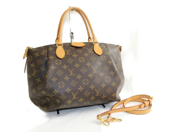 imgrc0076747133 Louis Vuitton Turenne MM Monogram Shoulder Bag Brown