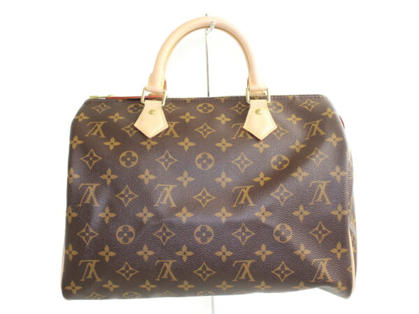 imgrc0076781637 Louis Vuitton Speedy 30 Handbag Monogram Canvas Brown