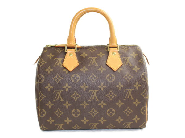 imgrc0076781649 Louis Vuitton Speedy 25 Handbag Monogram Canvas Brown