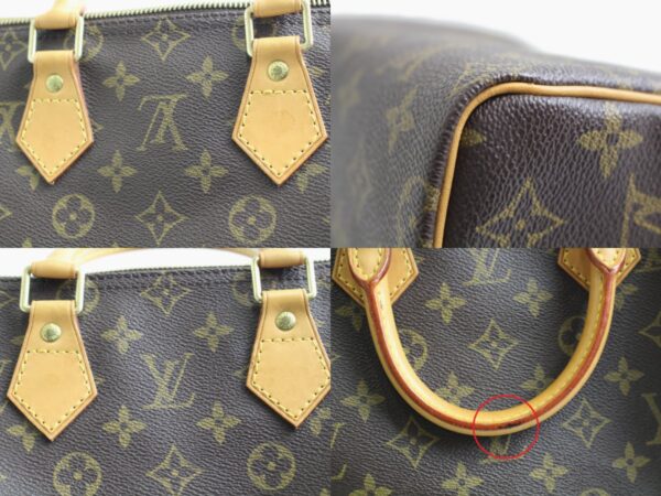 imgrc0076781655 Louis Vuitton Speedy 25 Handbag Monogram Canvas Brown