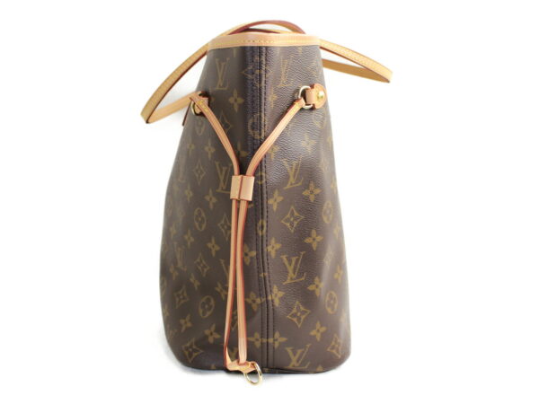 imgrc0076787366 Louis Vuitton Neverfull MM Monogram Tote Bag Brown