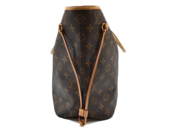 imgrc0076801051 Louis Vuitton Neverfull MM Tote Bag Monogram Brown Sleeves