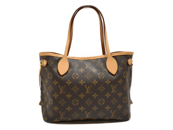 imgrc0076801073 Louis Vuitton Neverfull PM Tote Bag Monogram Brown Pink