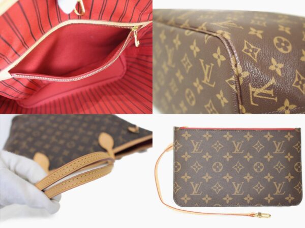 imgrc0076802387 Louis Vuitton Neverfull MM Tote Bag Monogram Brown