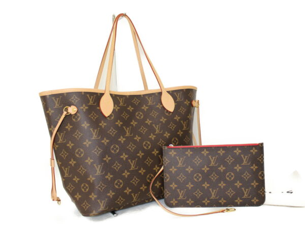 imgrc0076802389 Louis Vuitton Neverfull MM Tote Bag Monogram Brown