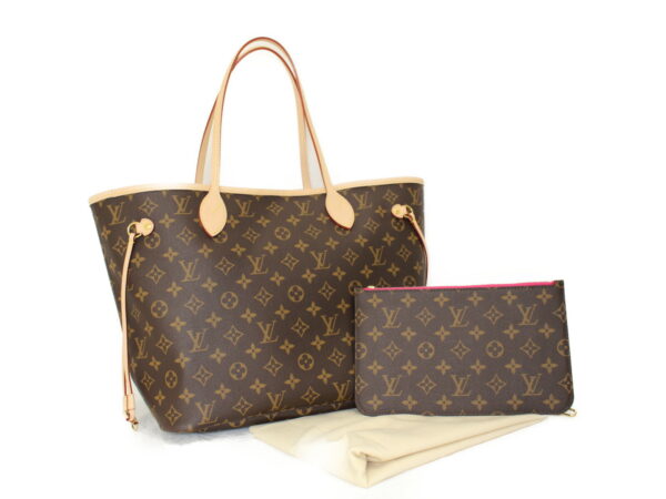 imgrc0076802579 Louis Vuitton Neverfull MM Monogram Pivoine Tote Bag