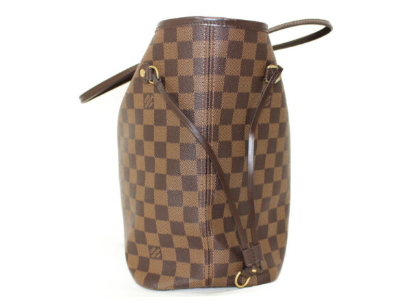 imgrc0076802604 Louis Vuitton Neverfull MM Tote Bag Damier Canvas Brown